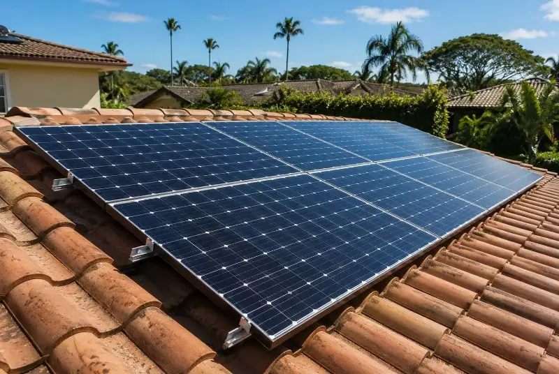 Installation de panneaux solaires à Ouillon